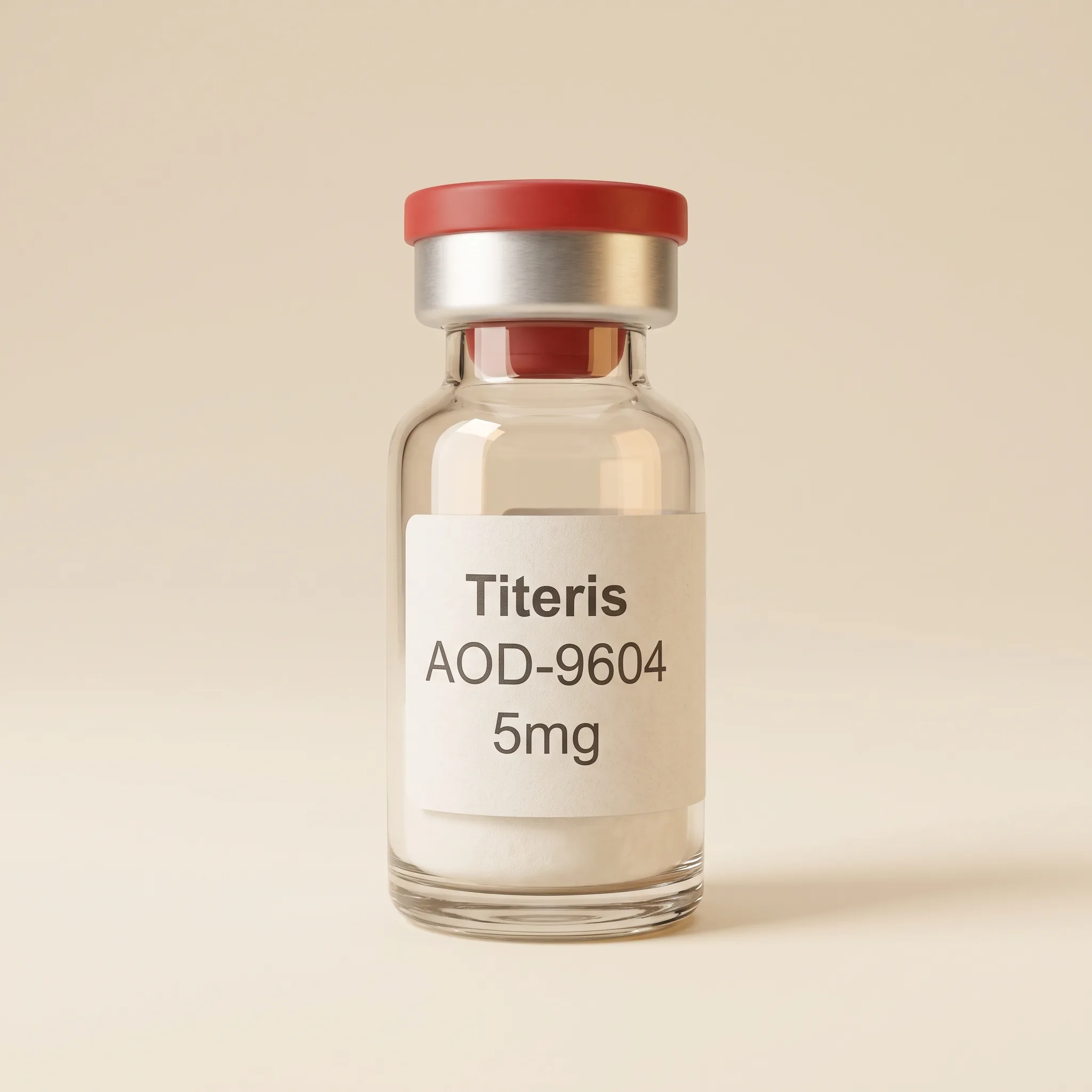 AOD-9604 onderzoeksreferentiemateriaal injectieflacon Helderyn