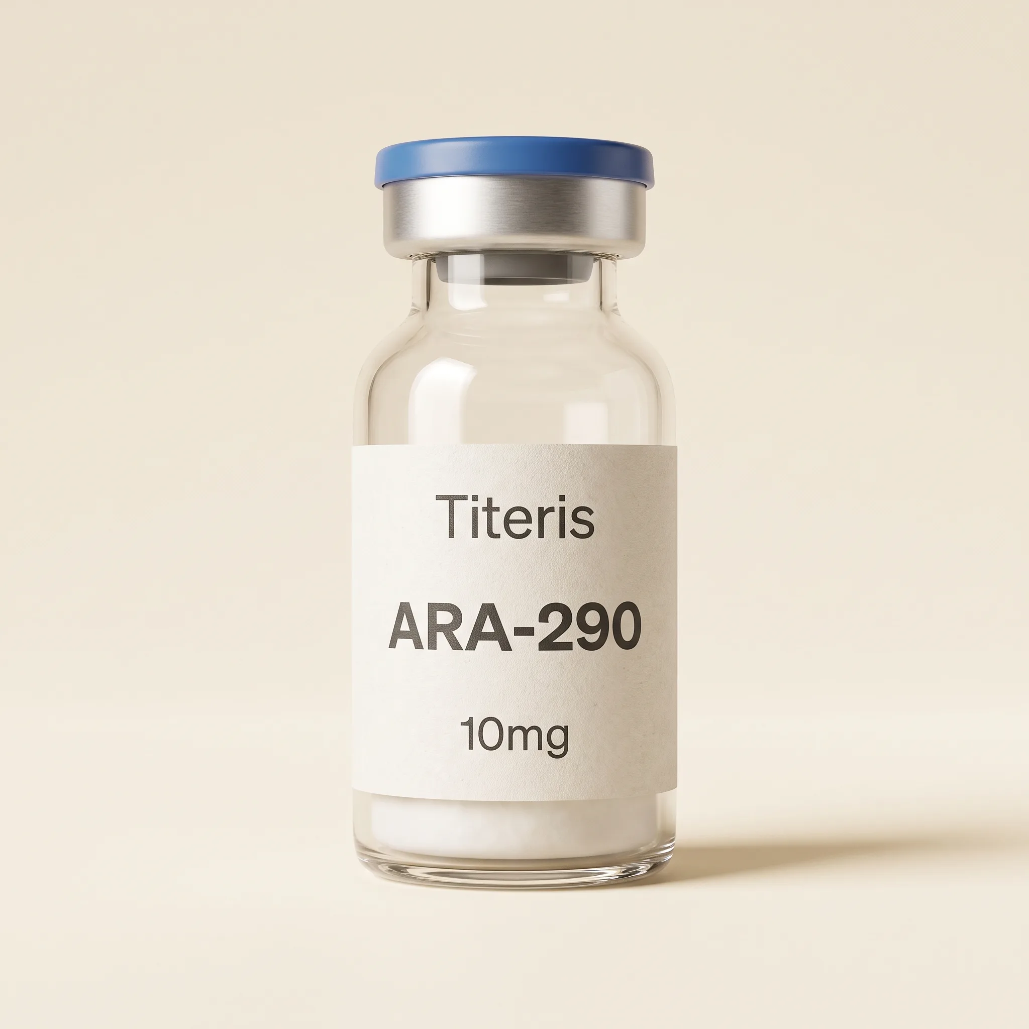 ARA-290 onderzoeksverbinding injectieflacon Helderyn
