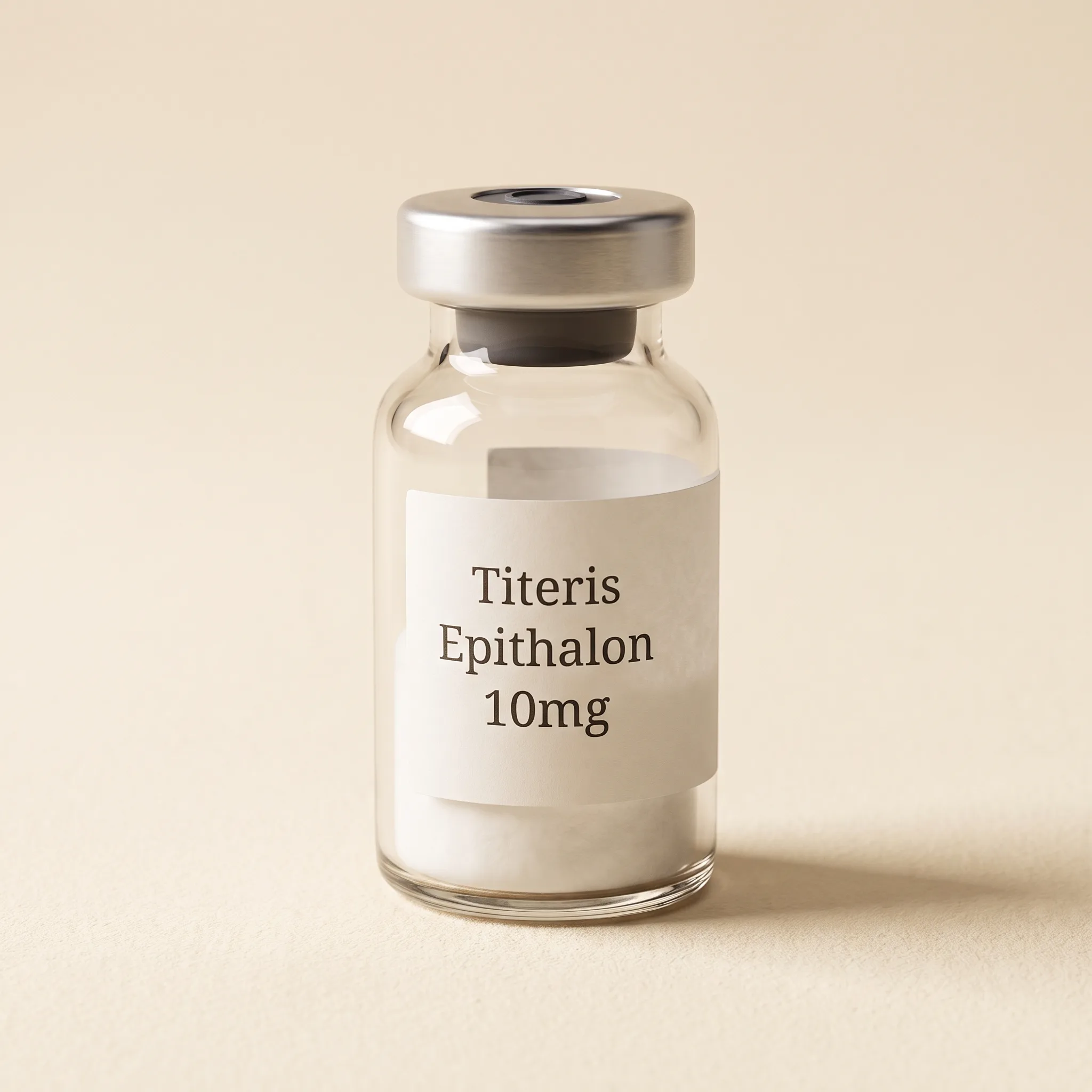 Epithalon onderzoeksreferentiemateriaal injectieflacon Helderyn