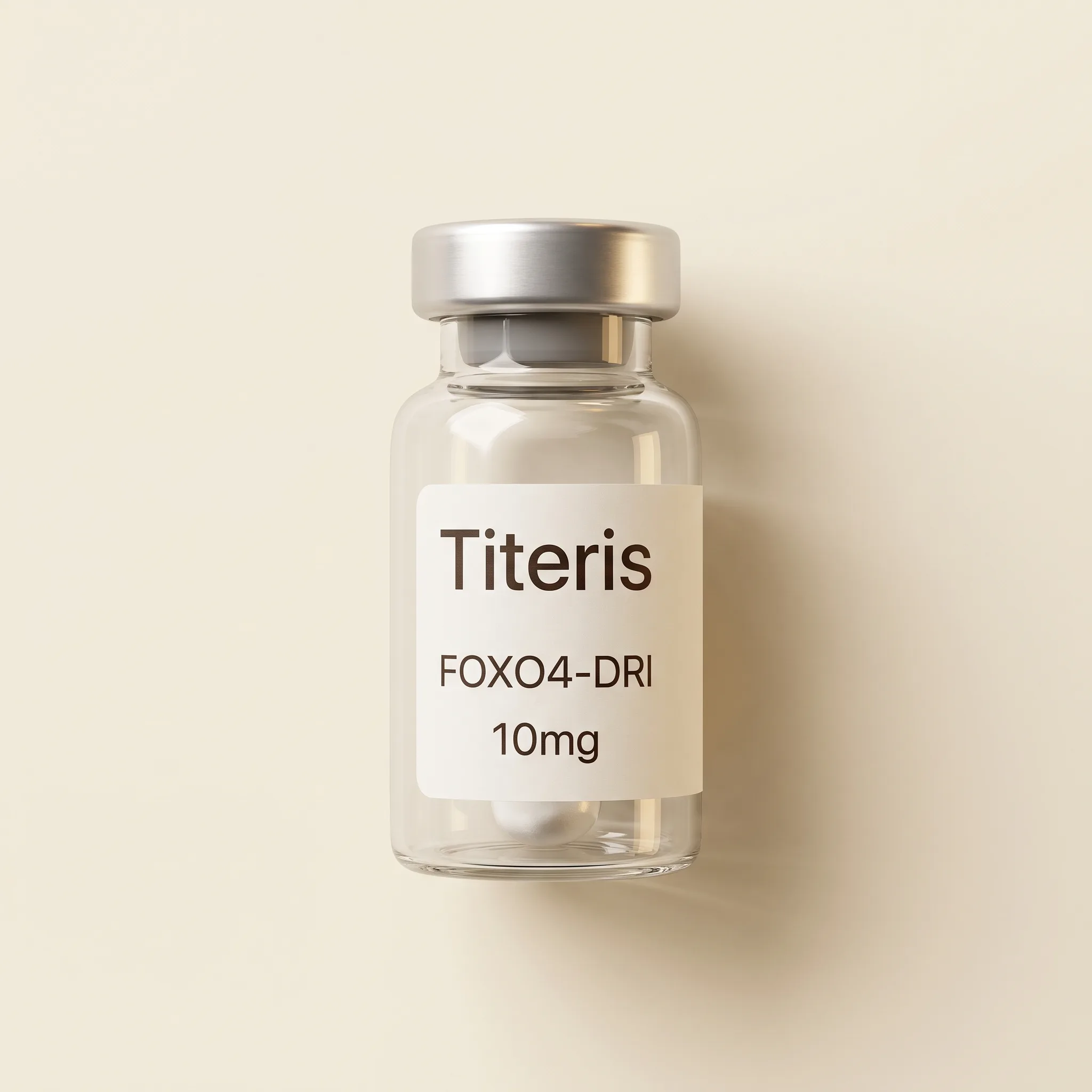 FOXO4-DRI onderzoeksreferentiemateriaal injectieflacon Helderyn