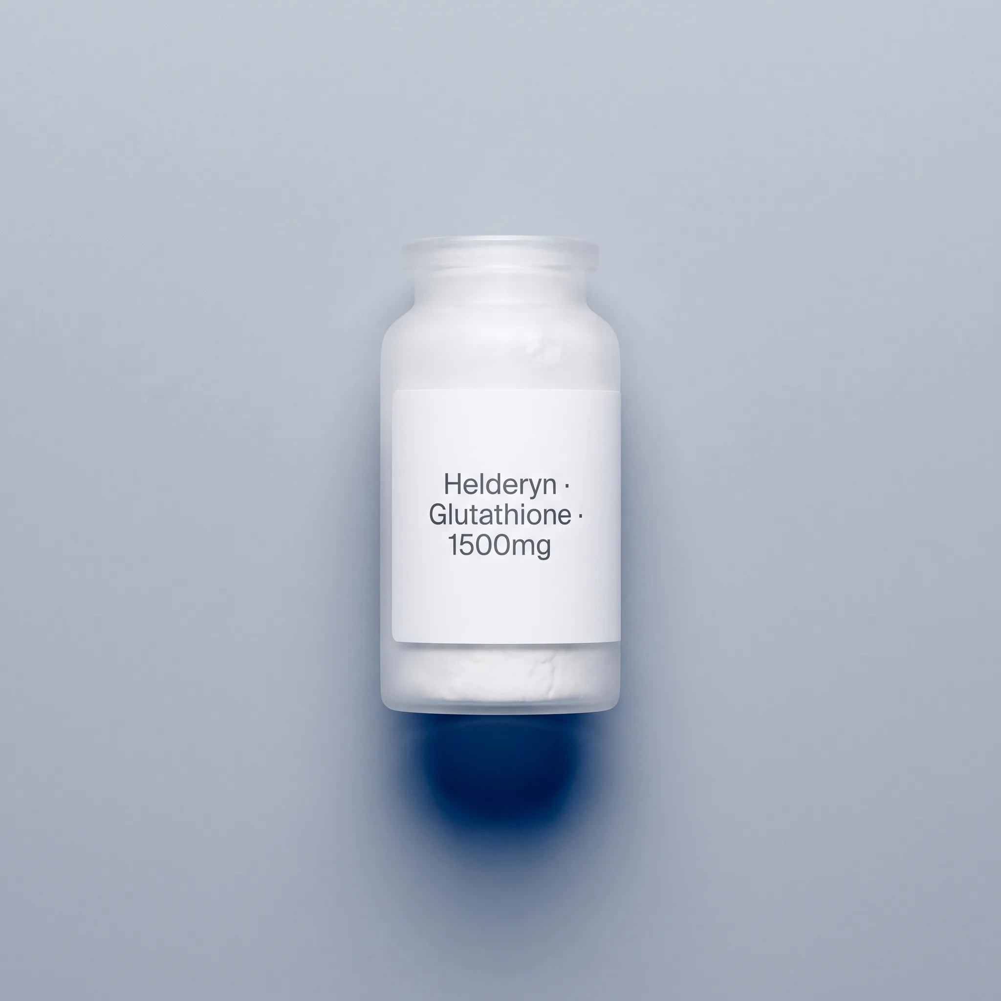 Glutathion onderzoeksverbinding vial Helderyn