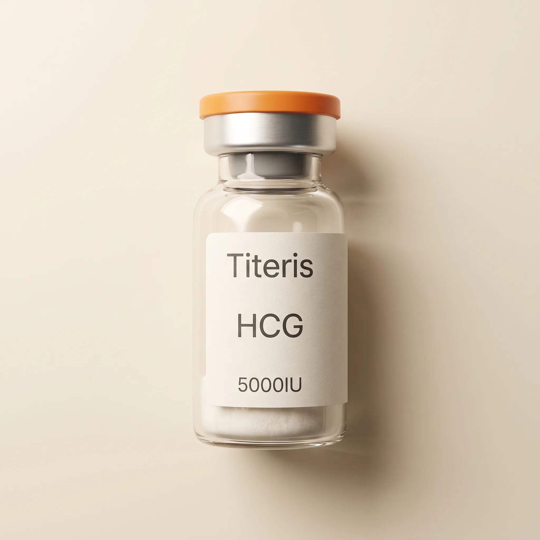 HCG onderzoeksreferentiemateriaal flacon Helderyn