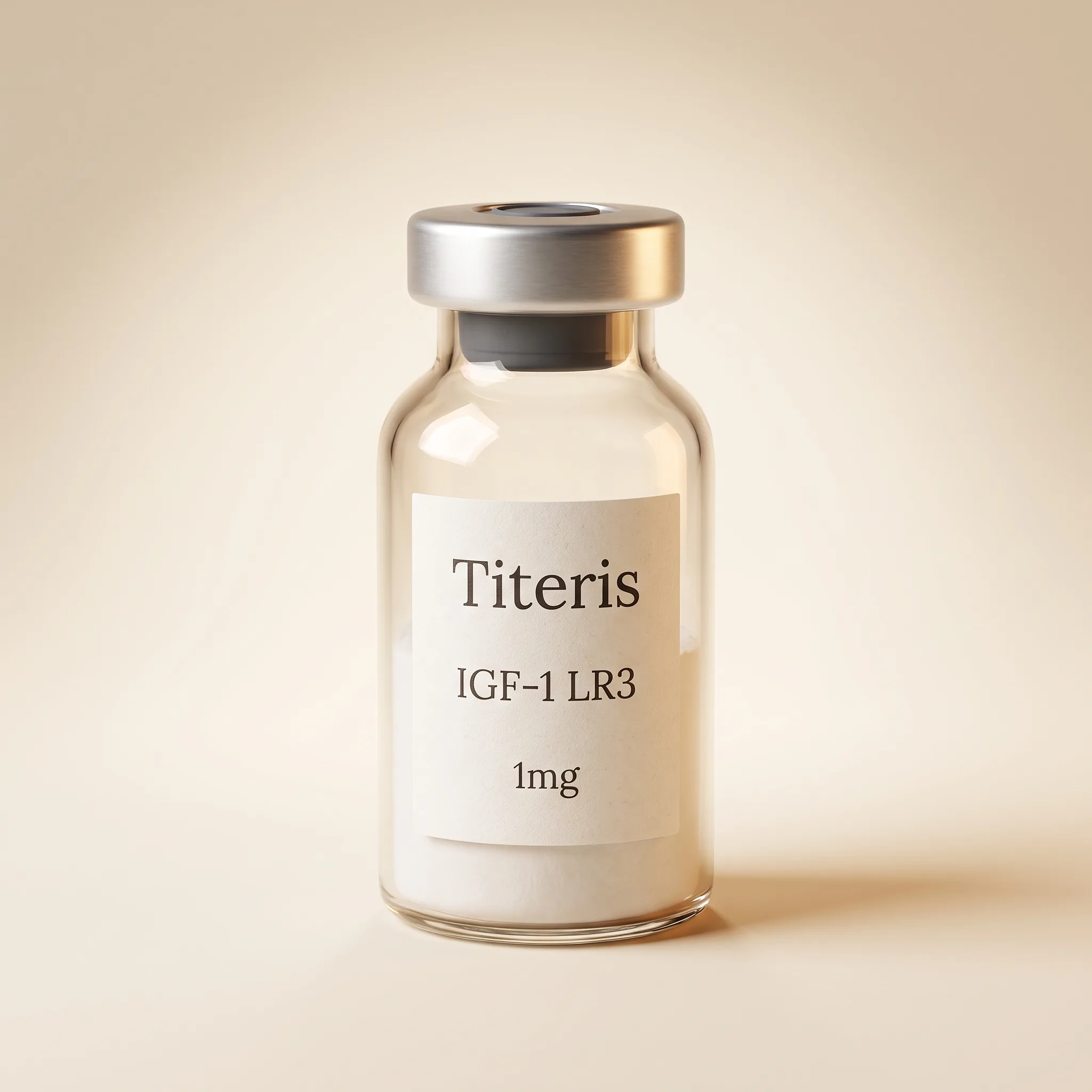 IGF-1 LR3 onderzoeksreferentiemateriaal flacon Helderyn