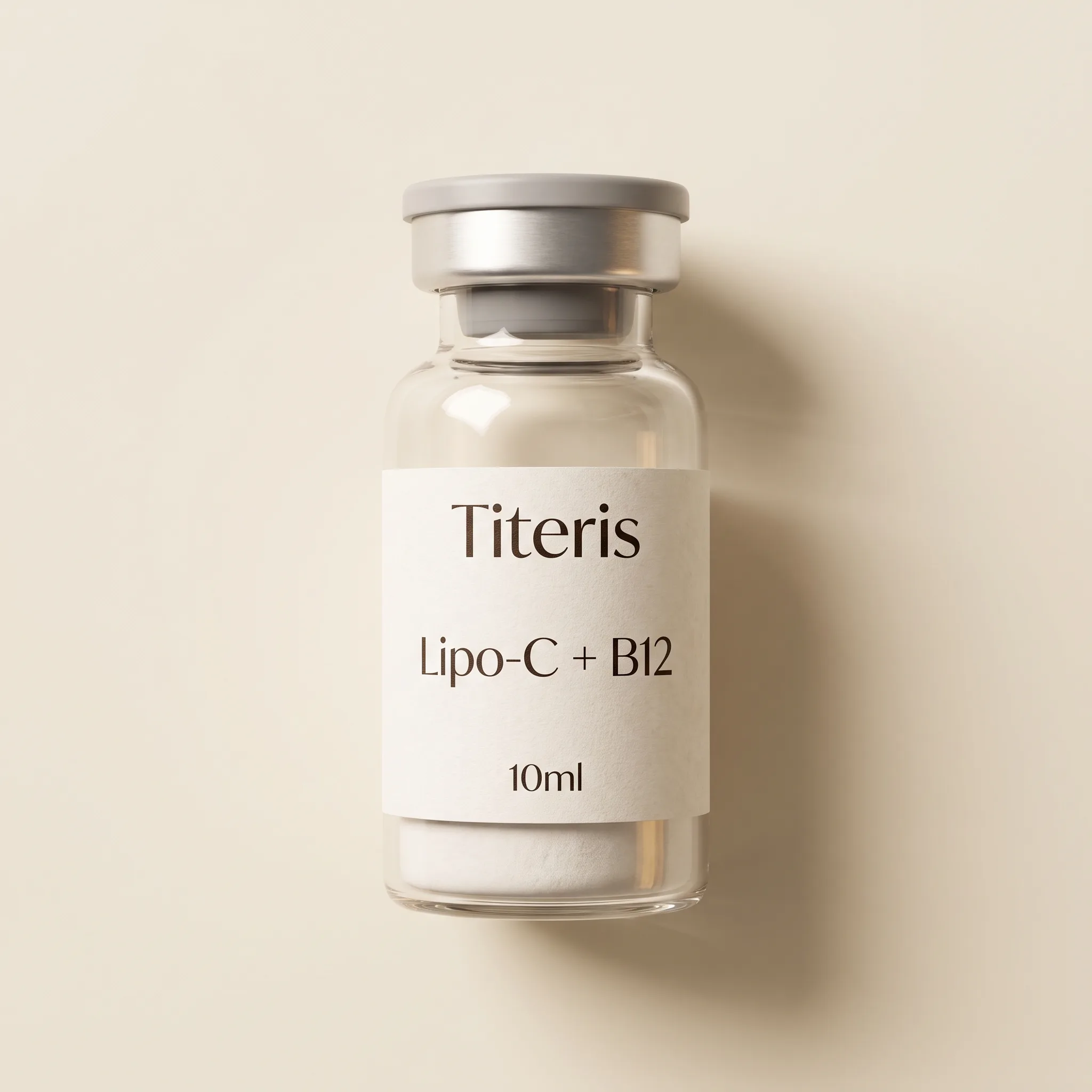 Lipo-C met B12 onderzoeksreferentiemateriaal injectieflacon Helderyn