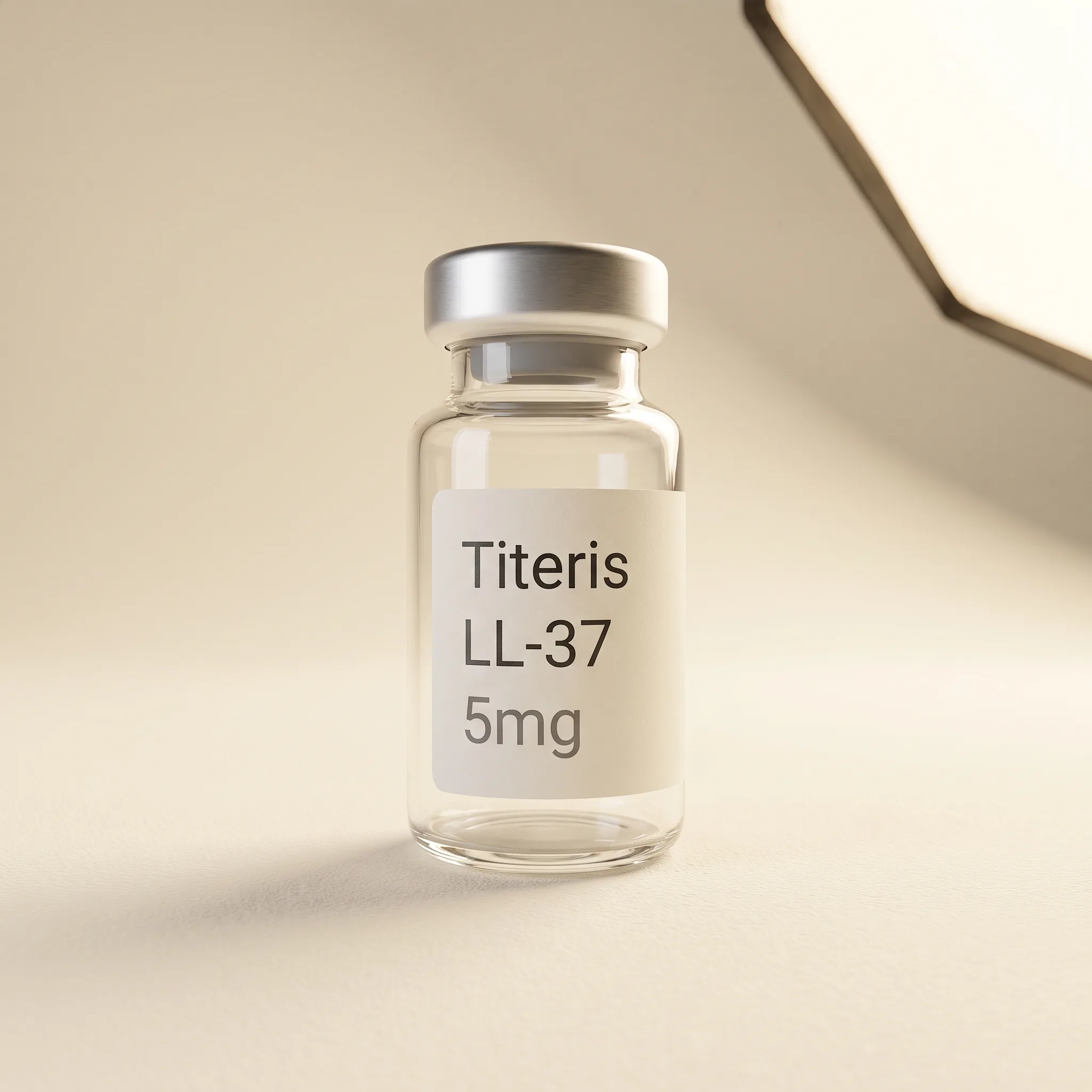 LL-37 onderzoeksreferentiemateriaal flacon Helderyn