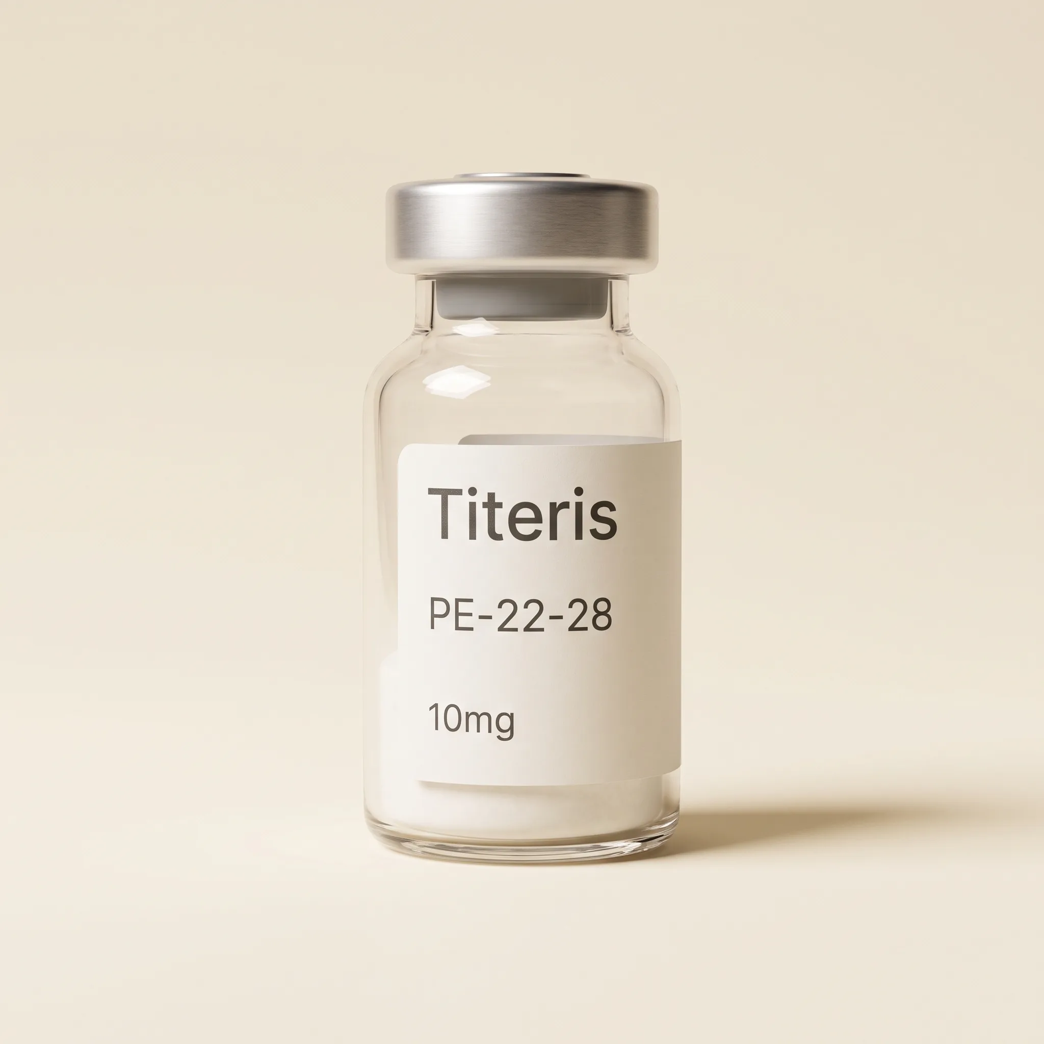 PE-22-28 onderzoeksreferentiemateriaal injectieflacon Helderyn