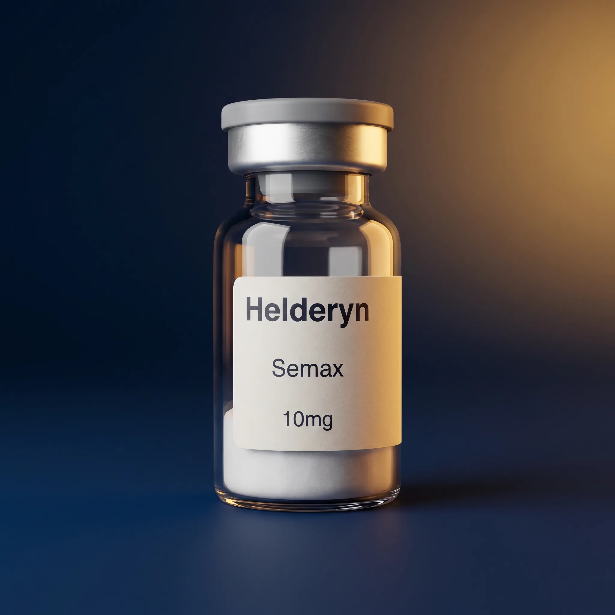 Semax research peptide vial