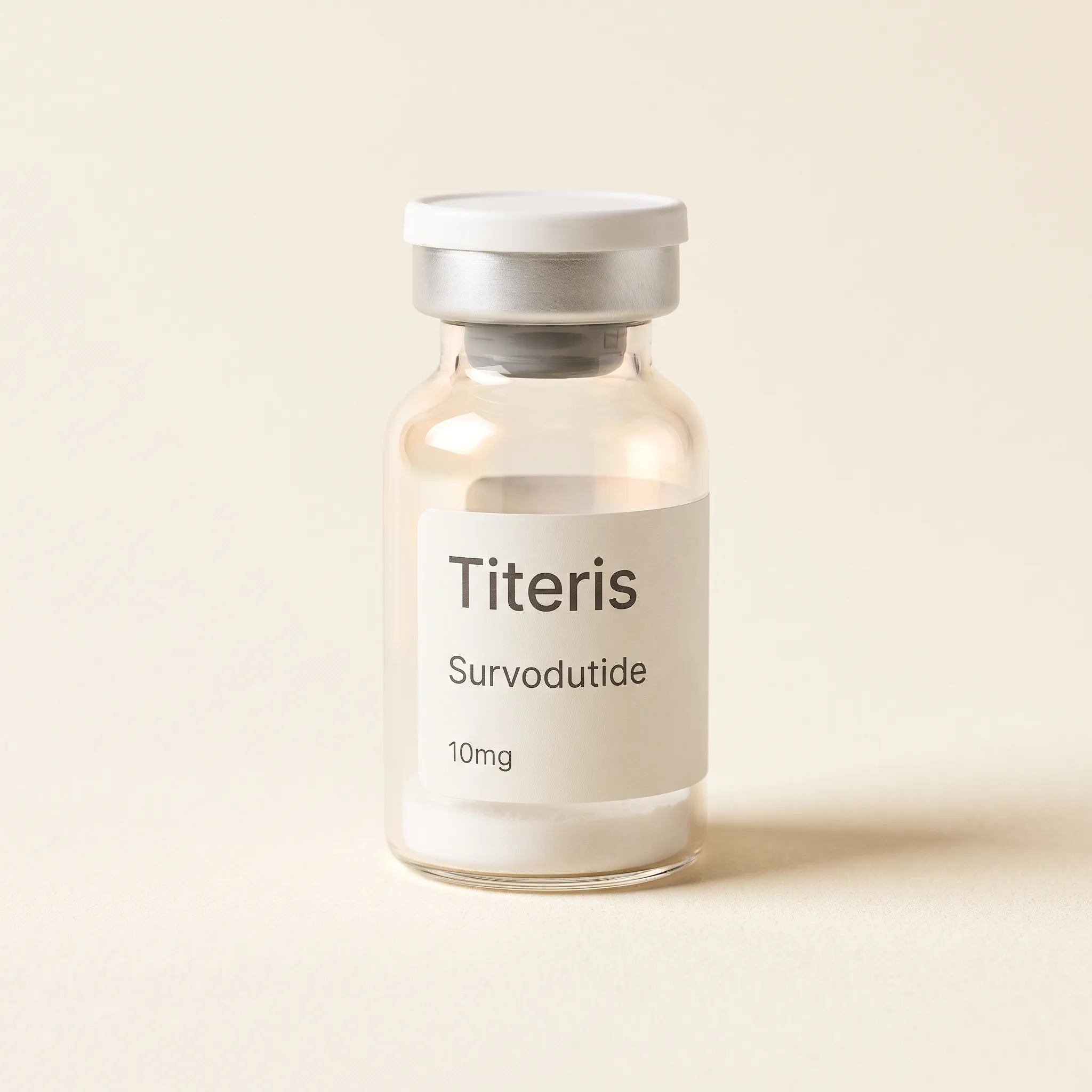 Survodutide onderzoeksverbinding injectieflacon Helderyn