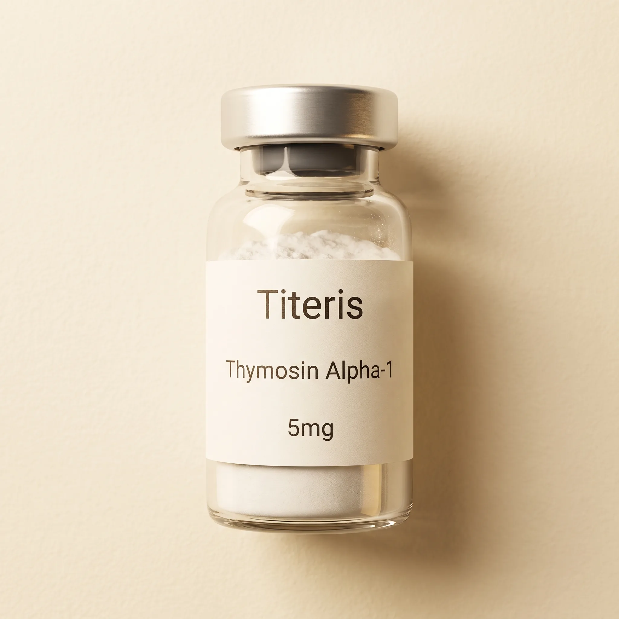 Thymosin Alpha-1 onderzoeksreferentiemateriaal injectieflacon Helderyn